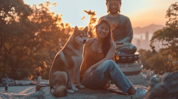  عکس زیبا مجسمه بودا برای پروفایل