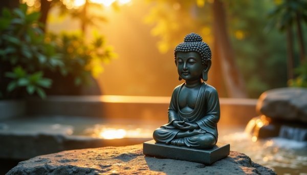  عکس زیبا مجسمه بودا برای پروفایل
