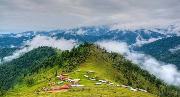  عکس مراتع سرسبز شمال ایران ماسال
