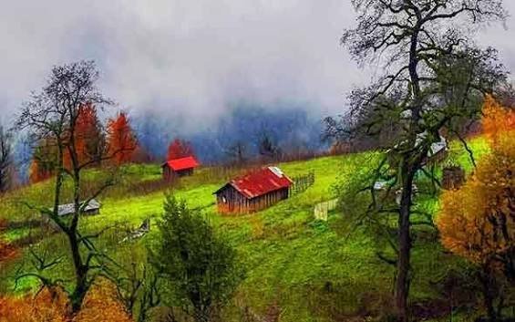  عکس جاهای دیدنی ماسال در پاییز