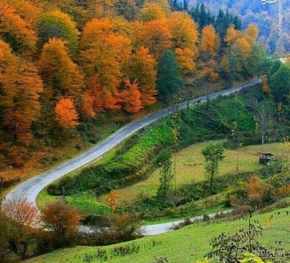  عکس شمال ایران در پاییز جدید
