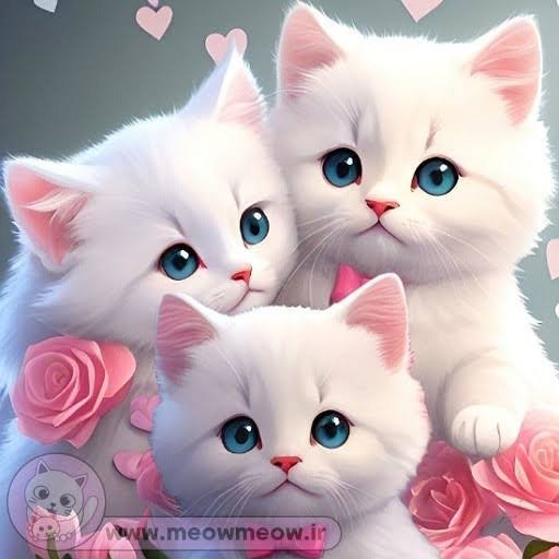  عکس پروفایل گربه کارتونی
