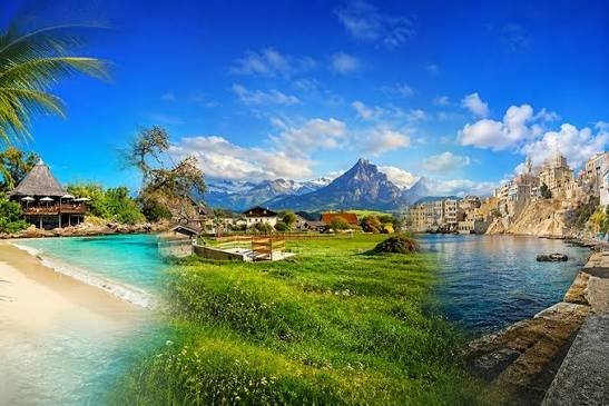  عکس زمینه طبیعت زیبا ایرلند شمالی
