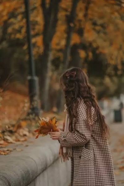  عکس پاییز واقعی دخترانه