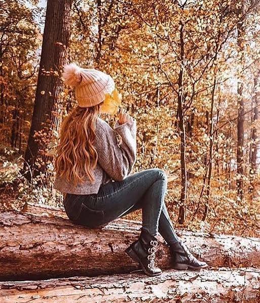  عکس دختر پاییزی برای پروفایل