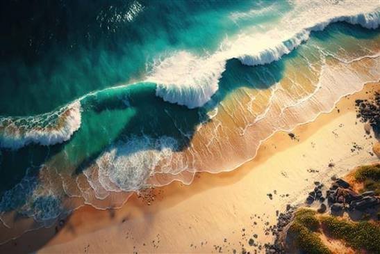  عکس طبیعت زیبا ساحل کویری ایسلند