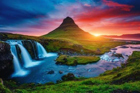  عکس طبیعت زیبا ساحل کویری ایسلند