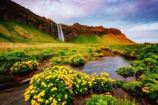  عکس طبیعت زیبا ساحل کویری ایسلند