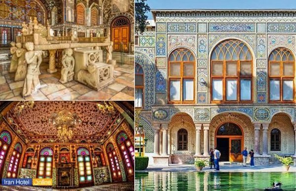  عکس کاخ گلستان اشرافی با وسایل گران قیمت