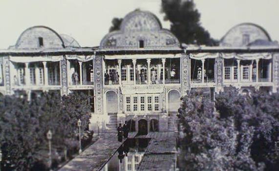  عکس باغ و کاخ ارم شیراز