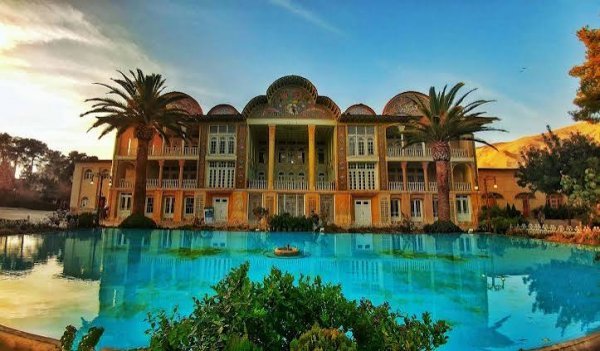  عکس باغ و کاخ ارم شیراز