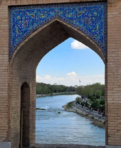  عکس پل خاجو اصفهان