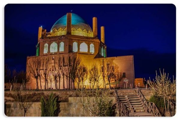 عکس گنبد سلطانیه زنجان