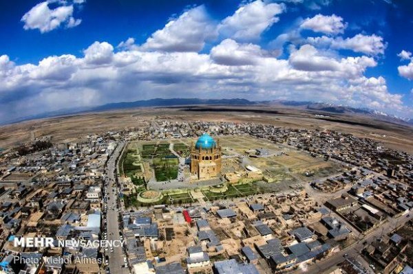  عکس گنبد سلطانیه زنجان