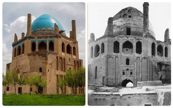  عکس گنبد سلطانیه زنجان