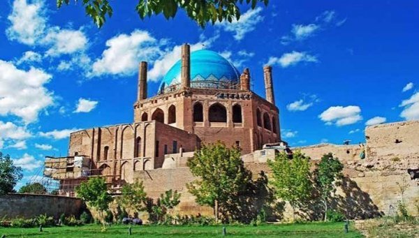  عکس گنبد سلطانیه زنجان