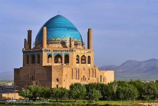  عکس گنبد سلطانیه زنجان
