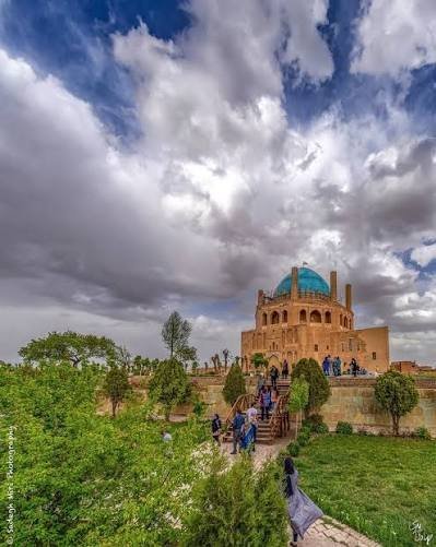  عکس گنبد سلطانیه زنجان