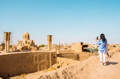  والپیپر معماری شهر تاریخی کاشان با کیفیت بالا