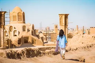  والپیپر معماری شهر تاریخی کاشان با کیفیت بالا