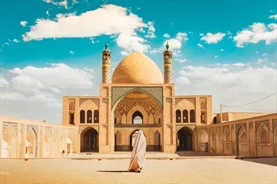  والپیپر معماری شهر تاریخی کاشان با کیفیت بالا