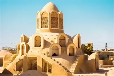  والپیپر معماری شهر تاریخی کاشان با کیفیت بالا