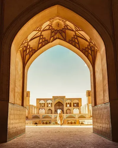  والپیپر معماری شهر تاریخی کاشان با کیفیت بالا