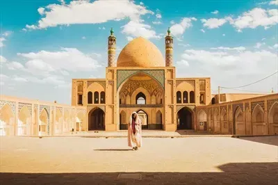  والپیپر معماری شهر تاریخی کاشان با کیفیت بالا