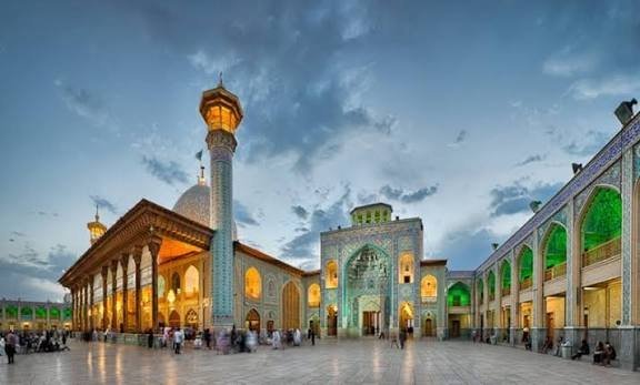  عکس تاریخی آرامگاه شاه چراغ شیراز