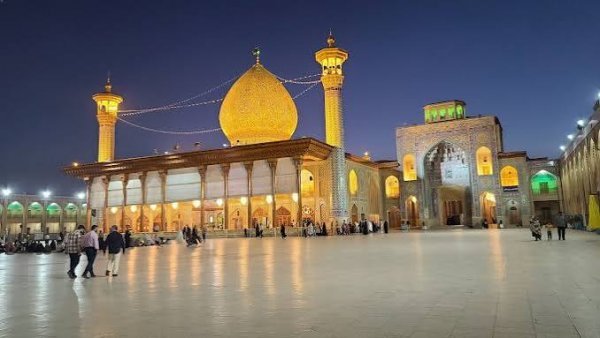  عکس تاریخی آرامگاه شاه چراغ شیراز