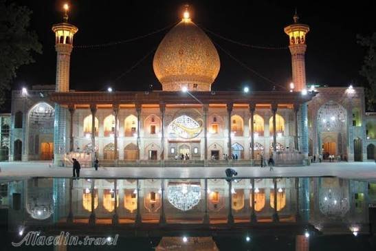  عکس تاریخی آرامگاه شاه چراغ شیراز