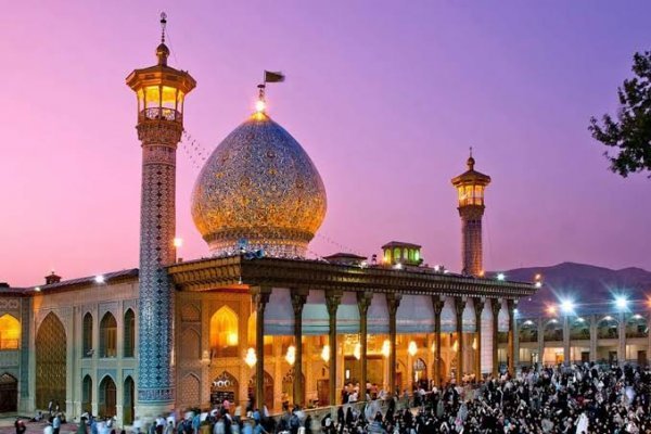  عکس تاریخی آرامگاه شاه چراغ شیراز