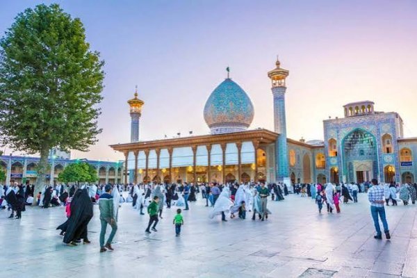  عکس تاریخی آرامگاه شاه چراغ شیراز