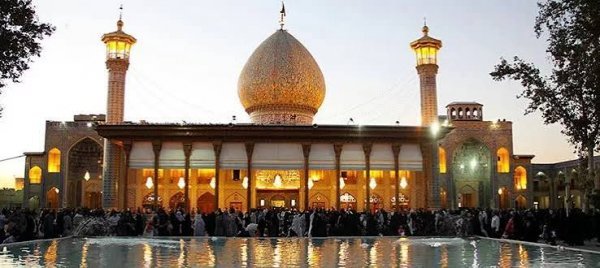  عکس تاریخی آرامگاه شاه چراغ شیراز