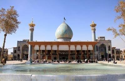  عکس تاریخی آرامگاه شاه چراغ شیراز