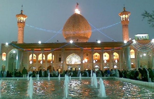  عکس داخل حرم شاه چراغ
