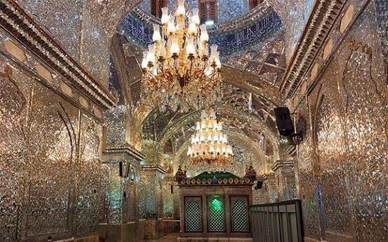  عکس داخل حرم شاه چراغ
