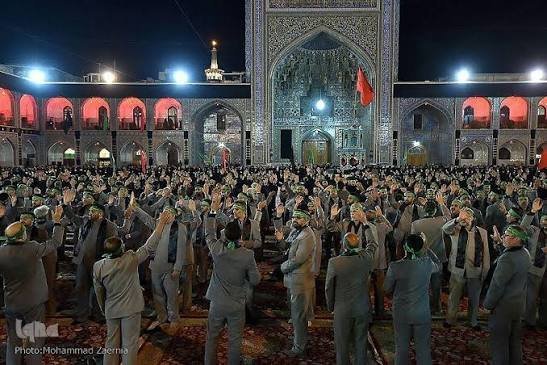 عکس حرم امام رضا امشب