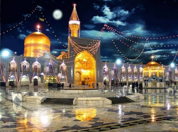  عکس حرم امام رضا امشب