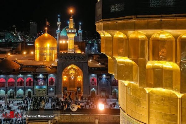  عکس حرم امام رضا امشب