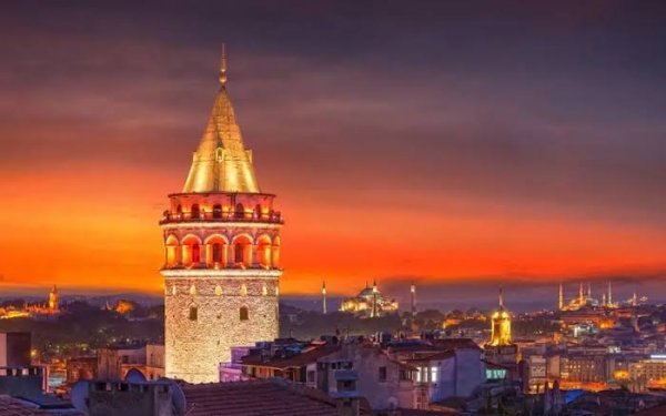  عکس استانبول ترکیه در شب