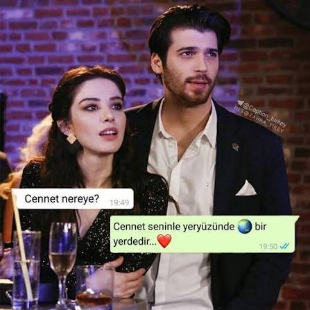  پروفایل عاشقانه ترکی بدون متن