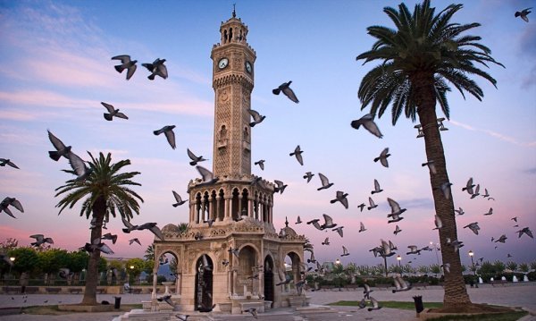  عکس جاهای دیدنی ازمیر در شب
