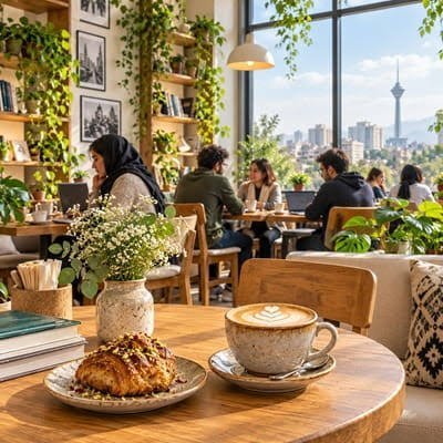  عکس کافه لاکچری
