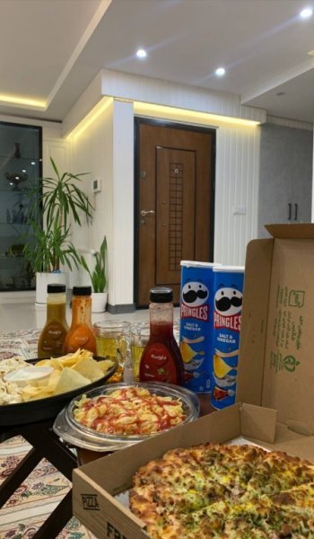 عکس پیتزا داغ و هوس انگیز برای استوری