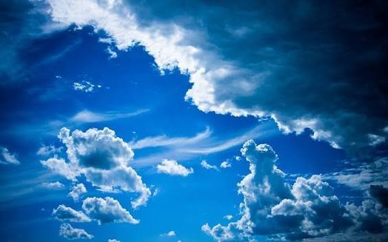  عکس زیبا از آسمان آبی برای تصویر زمینه کامپیوتر