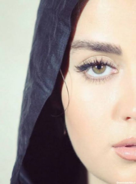  عکس نیم رخ چشم دختر
