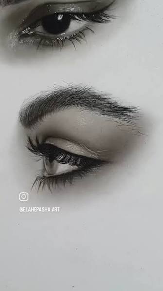  عکس نیم رخ چشم دختر