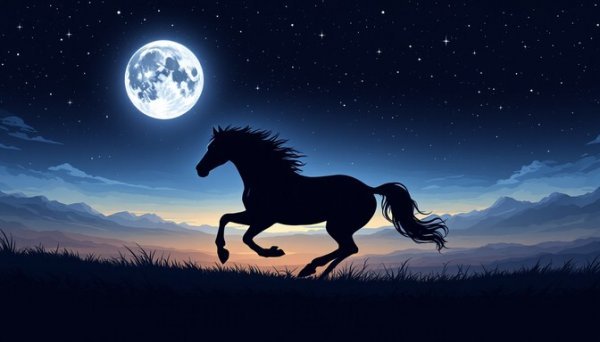  عکس اسب سیاه برای پس زمینه لپ تاپ
