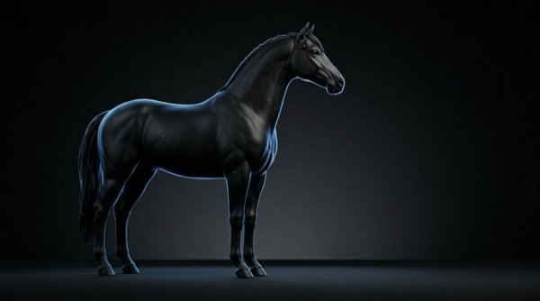  عکس اسب سیاه برای پس زمینه لپ تاپ